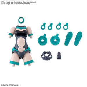30MS OPTION BODY PARTS TYPE A01 COLOR B MODEL KIT BANDAI MODEL KIT