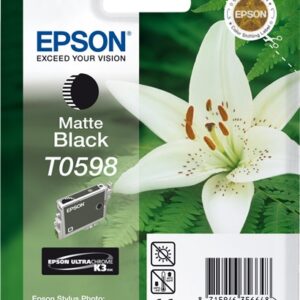 Cartuccia Originale Nero Opaco (T0598)