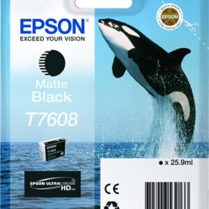 Cartuccia Originale Nero Opaco (T7608)