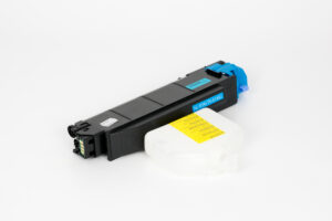 Cartuccia Toner Compatibile Ciano + Vaschetta Recupero (TK-5140C)
