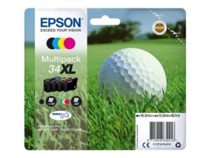 Multipack Originale B/C/M/Y (34XL)