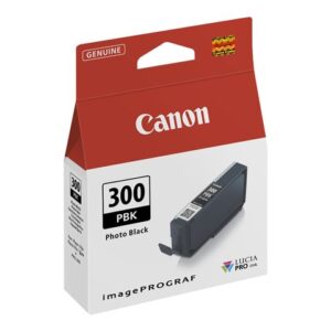 Cartuccia Originale Nero Foto (PFI-300PBK)