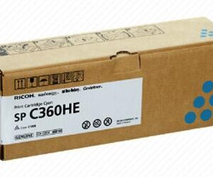Toner Originale Ciano 408185, SPC360HE RICOH
