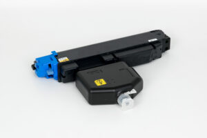 Toner Compatibile Ciano + Vaschetta Recupero (TK-5270C)