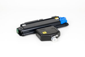 Cartuccia Toner Compatibile Ciano + Vaschetta Recupero 1T02TVCTA0, 1T02TVCUT0, PK-5017C TRIUMPH ADLER