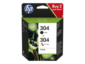 Twin Pack Originale Nero + Colori (304)