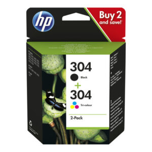 Twin Pack Originale Nero + Colori (304)