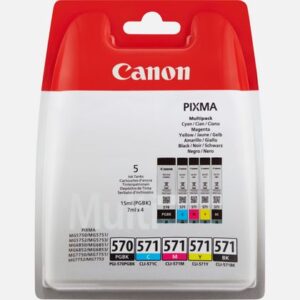 Multipack Originale (PGI-570BK/CLI-571BK/C/M/Y)