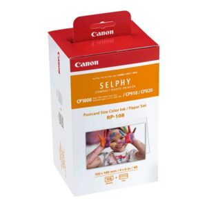 Kit Cartucce C/M/Y + Carta Foto (108 fogli 100x148mm) Originale