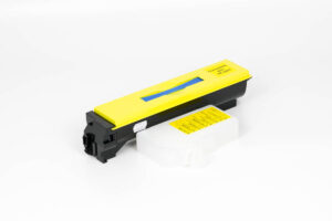 Cartuccia Toner Compatibile Giallo + Vaschetta Recupero (TK-540Y)