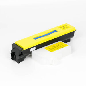 Cartuccia Toner Compatibile Giallo + Vaschetta Recupero (TK-540Y)