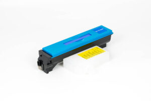 Cartuccia Toner Compatibile Ciano + Vaschetta Recupero (TK-550C)