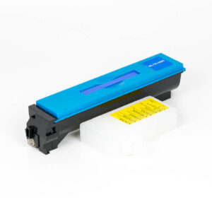 Cartuccia Toner Compatibile Ciano + Vaschetta Recupero (TK-550C)