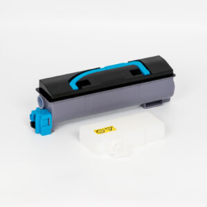 Cartuccia Toner Compatibile Ciano + Vaschetta Recupero (TK-560C)