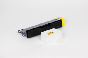 Cartuccia Toner Compatibile Giallo + Vaschetta Recupero (TK-580Y)
