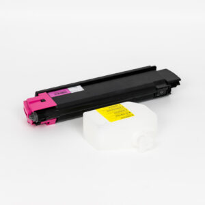 Cartuccia Toner Compatibile Magenta + Vaschetta Recupero (TK-590M)