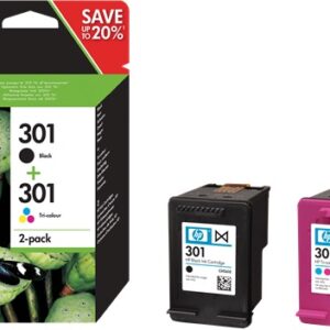 Cartuccia Originale (Nero + Colore) (301)