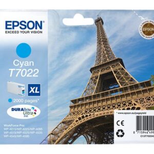 Cartuccia Ink Originale Ciano (T7022)