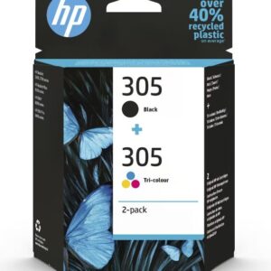 Dual Pack Originale Tri-color / Nero (305)