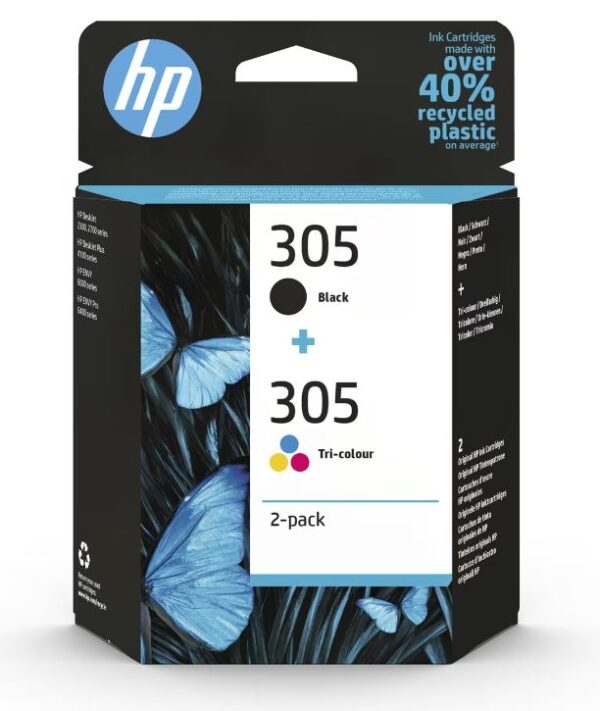 Dual Pack Originale Tri-color / Nero (305)