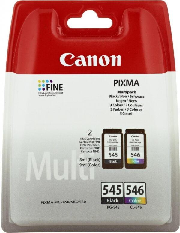 Multipack Originale B/C/M/Y (PG-545XL/CL546XL)