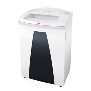 Distruggidocumenti uso frequente HSM SECURIO B34 P-2 - 100 L taglio a strisce 5,8 mm - bianco - 1841111