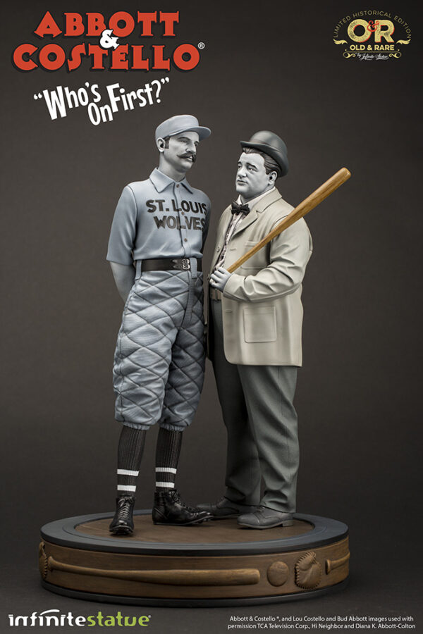 Abbot&costello Old&rare 1/6 Resin Statua Statua Infinite Statue