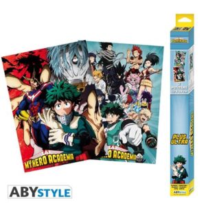 Abydco604 - My Hero Academia - Artworks - Set 2 Chibi Poster (52x38) Gadget