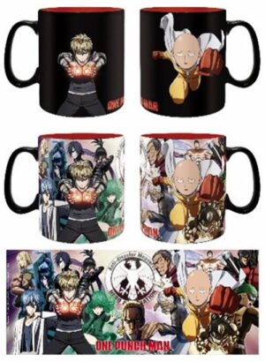 Abymug448 - One Punch Man - Heat Change Tazza 460ml - Heroes Gadget