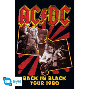 Ac/dc - Poster Maxi 91.5x61 - Back In Black 80