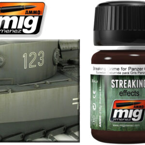 AMMO BY MIG JIMENEZ STREAKING GRIME PANZER GREY A.MIG-1202 COLORI