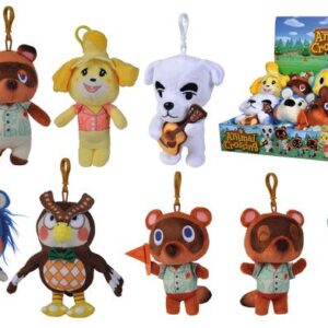 Animal Crossing Peluche Portachiavis Residents 15 Cm Assortment (12) Simba