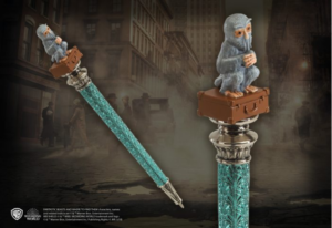 Animali Fantastici Penna Con Figura Demiguise In Cima Noble Collection