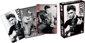 AQUARIUS ENT ELVIS PLAYING CARDS -B&W- CARTE DA GIOCO