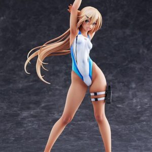Arms Note Pvc Statua 1/7 Kouhai-chan Of The Swim Club Blue Line Swimsuit Ver. 29 Cm Amakuni