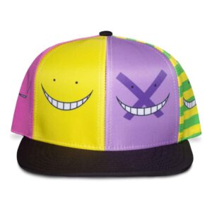 Assassination Classroom Cappellino Cappellino Snapback Faces Difuzed