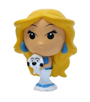 Asterix Falbala Con Idefix Chibi Figura Figura Plastoy