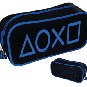 ASTUCCIO PLAYSTATION BLACK & BLUE TECH - CANCELLERIA/SCUOLA