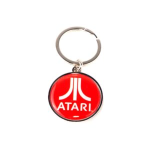 Atari - Metal Portachiavi Con Enamel Difuzed