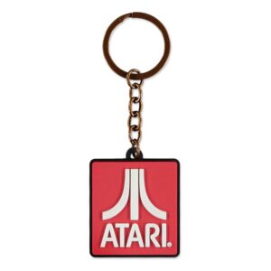 Atari Rubber Portachiavi Logo Difuzed