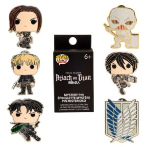 Attack On Titan Loungefly Enamel Pins Blind S4 Character  Funko