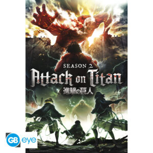 Attack On Titan - Poster Maxi 91.5x61 - Key Art S2