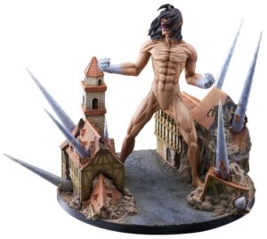 Attack On Titan Pvc Statua Eren Jaeger: Attack Titan Ver. -judgment- 25 Cm Proof