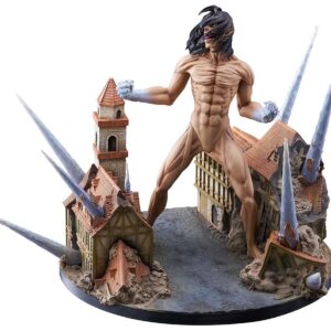 Attack On Titan Pvc Statua Eren Jaeger: Attack Titan Ver. -judgment- 25 Cm Proof