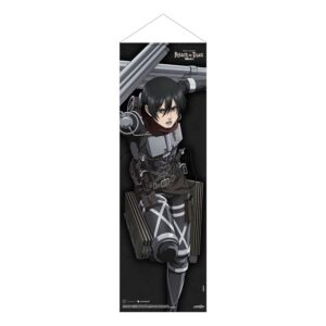 Attack On Titan: The Final Season Slim Wallscroll Mikasa Ackermann 30 X 90 Cm POPbuddies