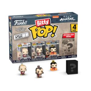 Avatar The Last Airbender Bitty Pop! Vinile Figura 4-pack Iroh 2,5 Cm Funko