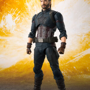 Avengers S.h. Figuarts Action figure Aiw cap america&tamashii eff expl Bandai