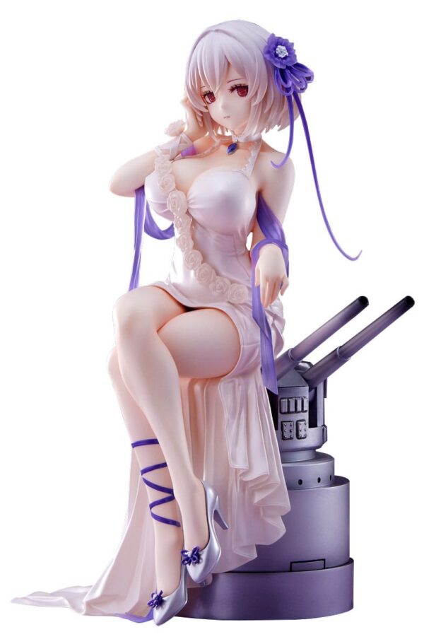 Azur Lane Pvc Statua 1/7 Sirius White Rose Dt-163 22 Cm Wave Corporation