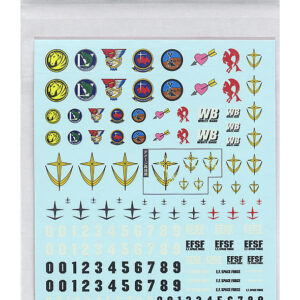 GUNDAM MASTER GRADE MG MODEL KIT DECAL 16 MULTI FEDERATION ACCESSORI BANDAI