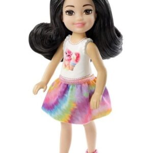 Barbie Chelsea Bambola Con Capelli Neri Mattel